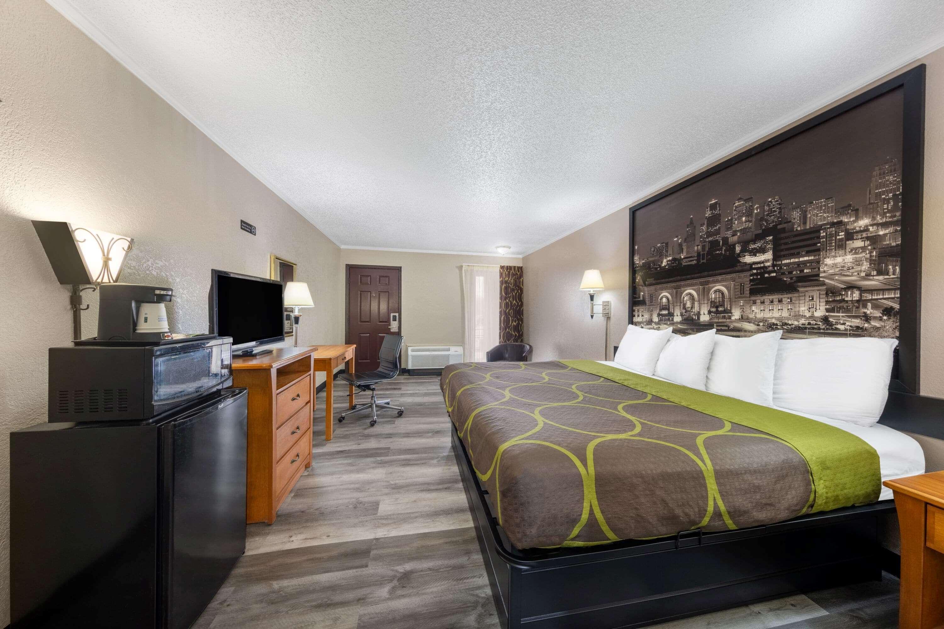Super 8 By Wyndham Kansas City Airport North Bagian luar foto