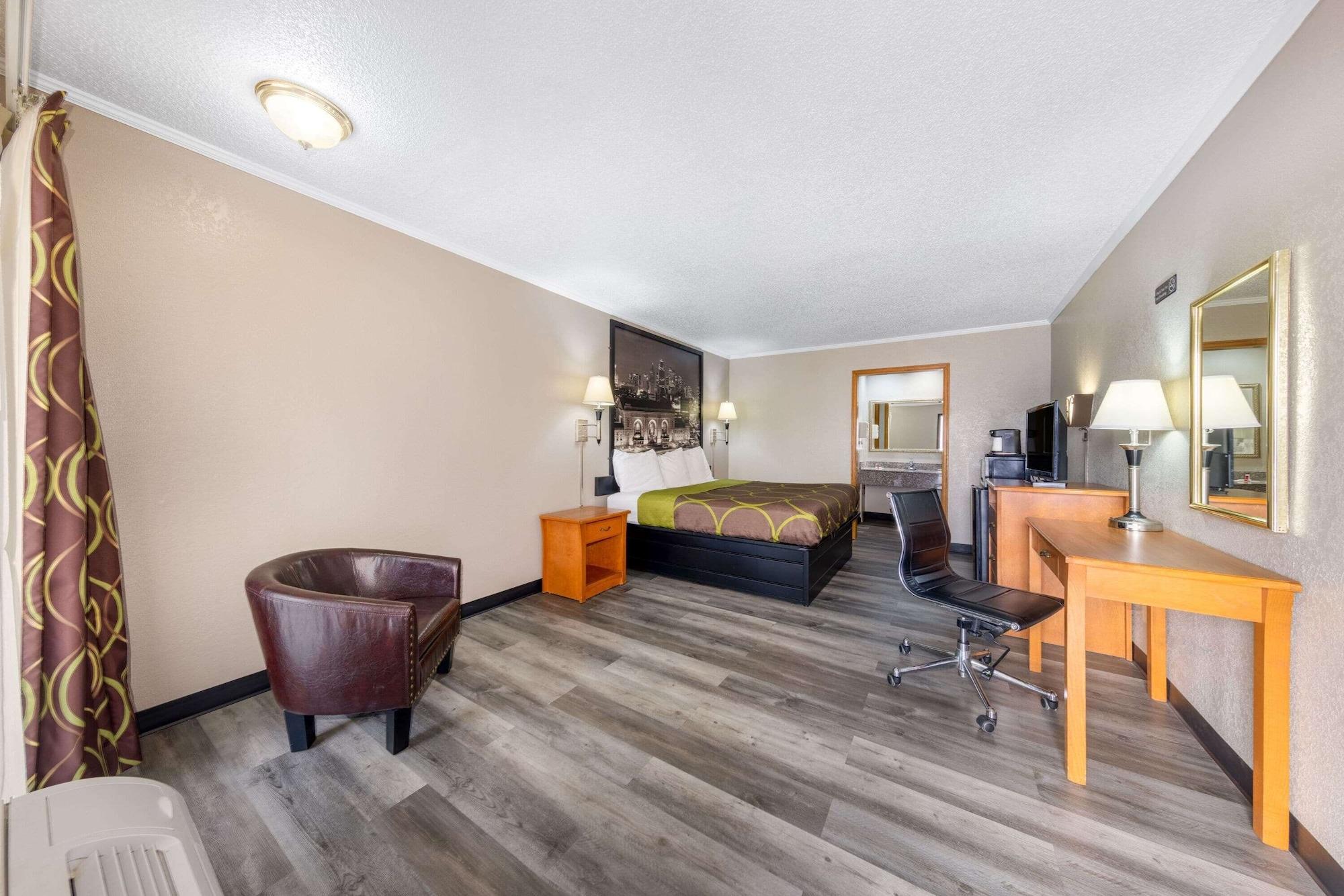 Super 8 By Wyndham Kansas City Airport North Bagian luar foto